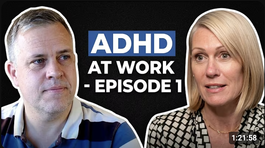 ADHD at Work, Episode 1: Jamie Brown with Collette Easton